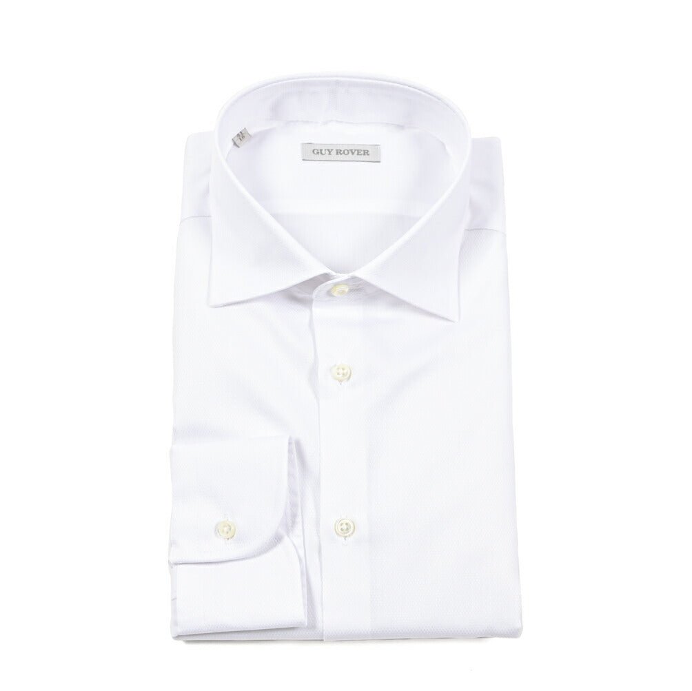 25 - 26AW GUY ROVER コットン100% ワイドカラードレスシャツ｜427659-37｜GUARDAROBA MILANO OFFICIAL STORE
