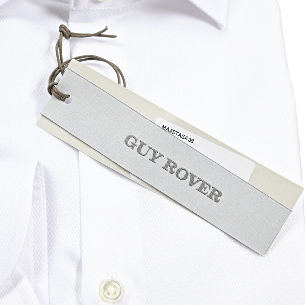 SALE｜GUY ROVER ギローバー / コットン100% ワイドカラードレスシャツ