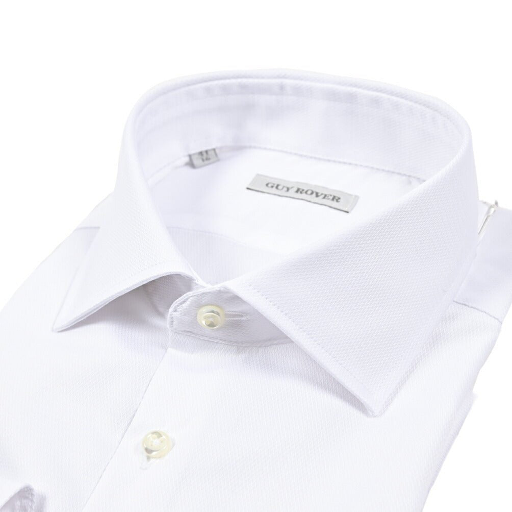 25 - 26AW GUY ROVER コットン100% ワイドカラードレスシャツ｜427684-37｜GUARDAROBA MILANO OFFICIAL STORE