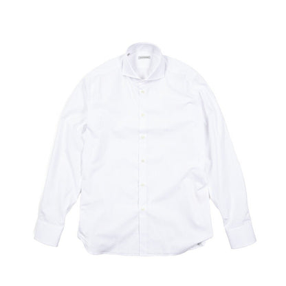 25 - 26AW GUY ROVER コットン100% ホリゾンタルカラー ドレスシャツ｜427708-37｜GUARDAROBA MILANO OFFICIAL STORE