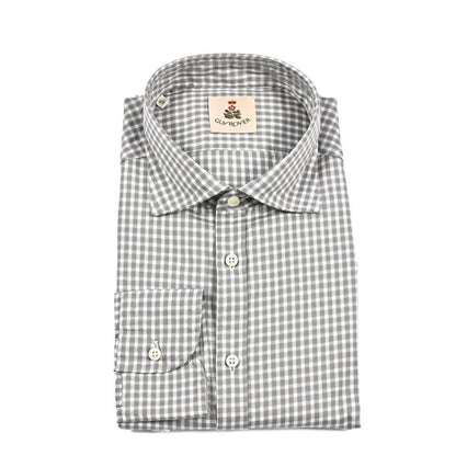 25 - 26AW GUY ROVER コットン100% ワイドカラーチェックシャツ｜427804-37｜GUARDAROBA MILANO OFFICIAL STORE