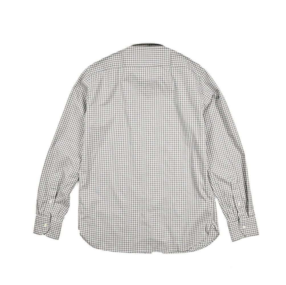 25 - 26AW GUY ROVER コットン100% ワイドカラーチェックシャツ｜427804-37｜GUARDAROBA MILANO OFFICIAL STORE