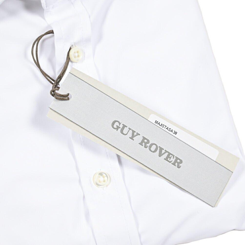 25 - 26AW GUY ROVER ストレッチナイロン ワイドカラードレスシャツ｜427597-37｜GUARDAROBA MILANO OFFICIAL STORE