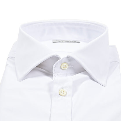 25 - 26AW GUY ROVER ストレッチナイロン ワイドカラードレスシャツ｜427597-37｜GUARDAROBA MILANO OFFICIAL STORE