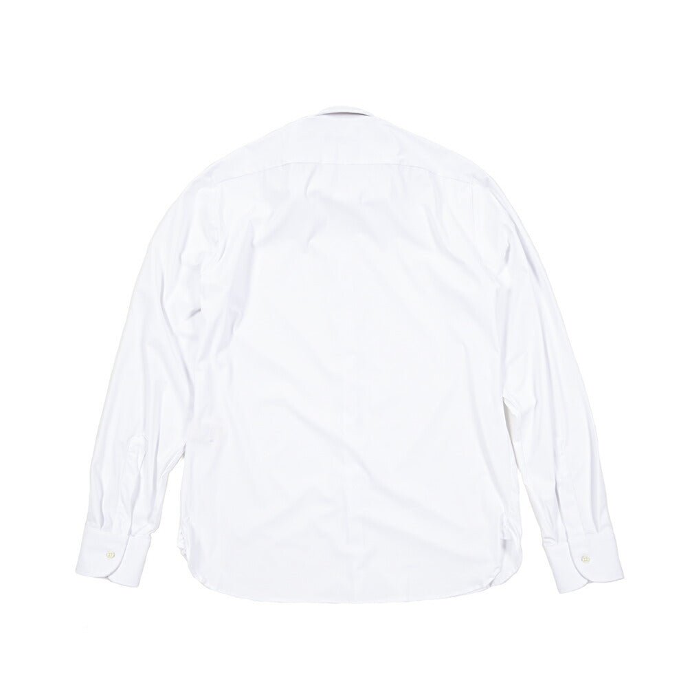 25 - 26AW GUY ROVER ストレッチナイロン ワイドカラードレスシャツ｜427597-37｜GUARDAROBA MILANO OFFICIAL STORE