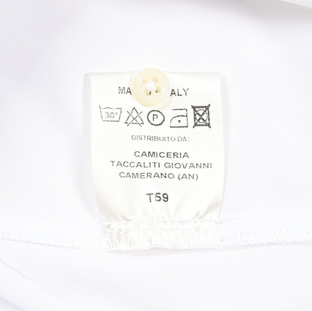 25 - 26AW GUY ROVER ストレッチナイロン ワイドカラードレスシャツ｜427597-37｜GUARDAROBA MILANO OFFICIAL STORE