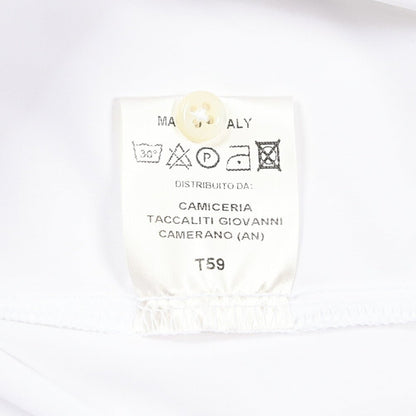 25 - 26AW GUY ROVER ストレッチナイロン ワイドカラードレスシャツ｜427597-37｜GUARDAROBA MILANO OFFICIAL STORE