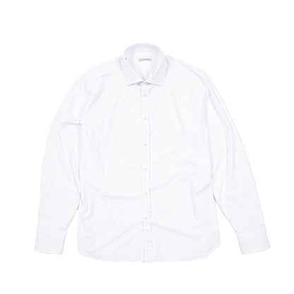 25 - 26AW GUY ROVER ストレッチナイロン ワイドカラードレスシャツ｜427597-37｜GUARDAROBA MILANO OFFICIAL STORE