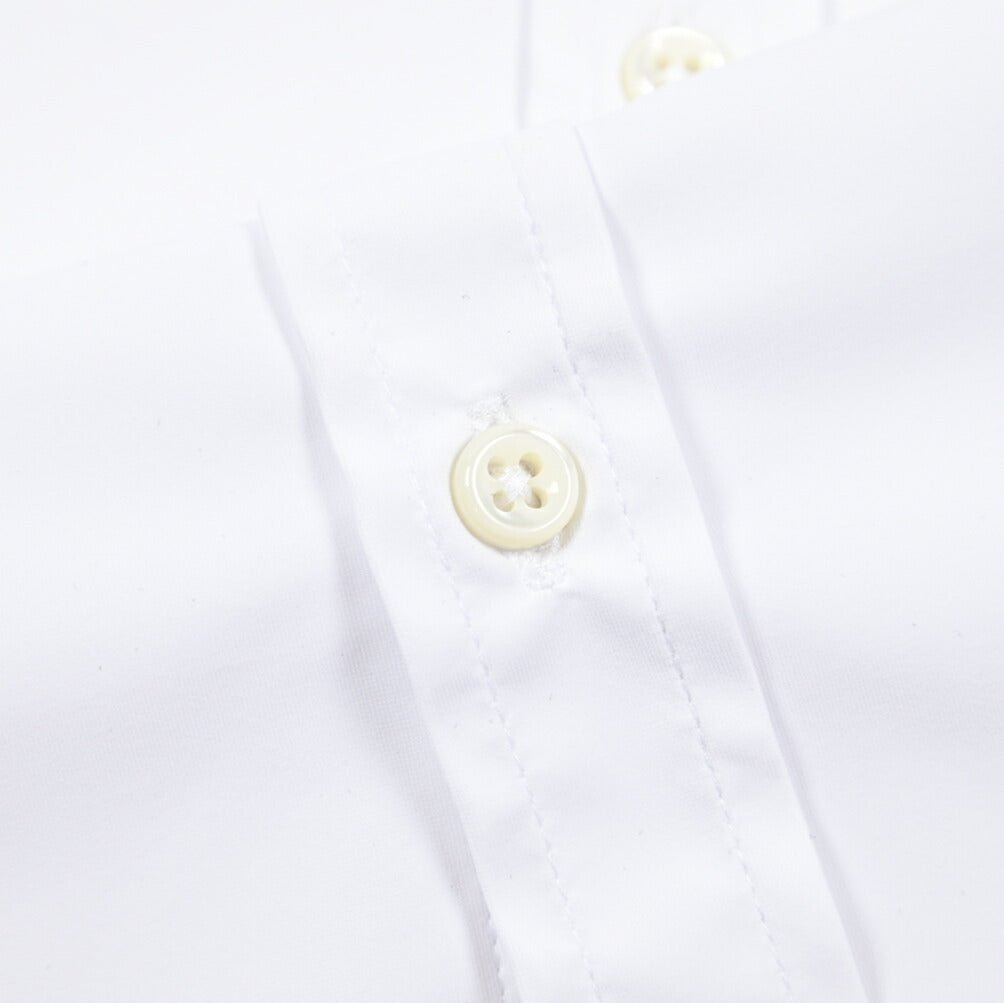 25 - 26AW GUY ROVER ストレッチナイロン ワイドカラードレスシャツ｜427597-37｜GUARDAROBA MILANO OFFICIAL STORE