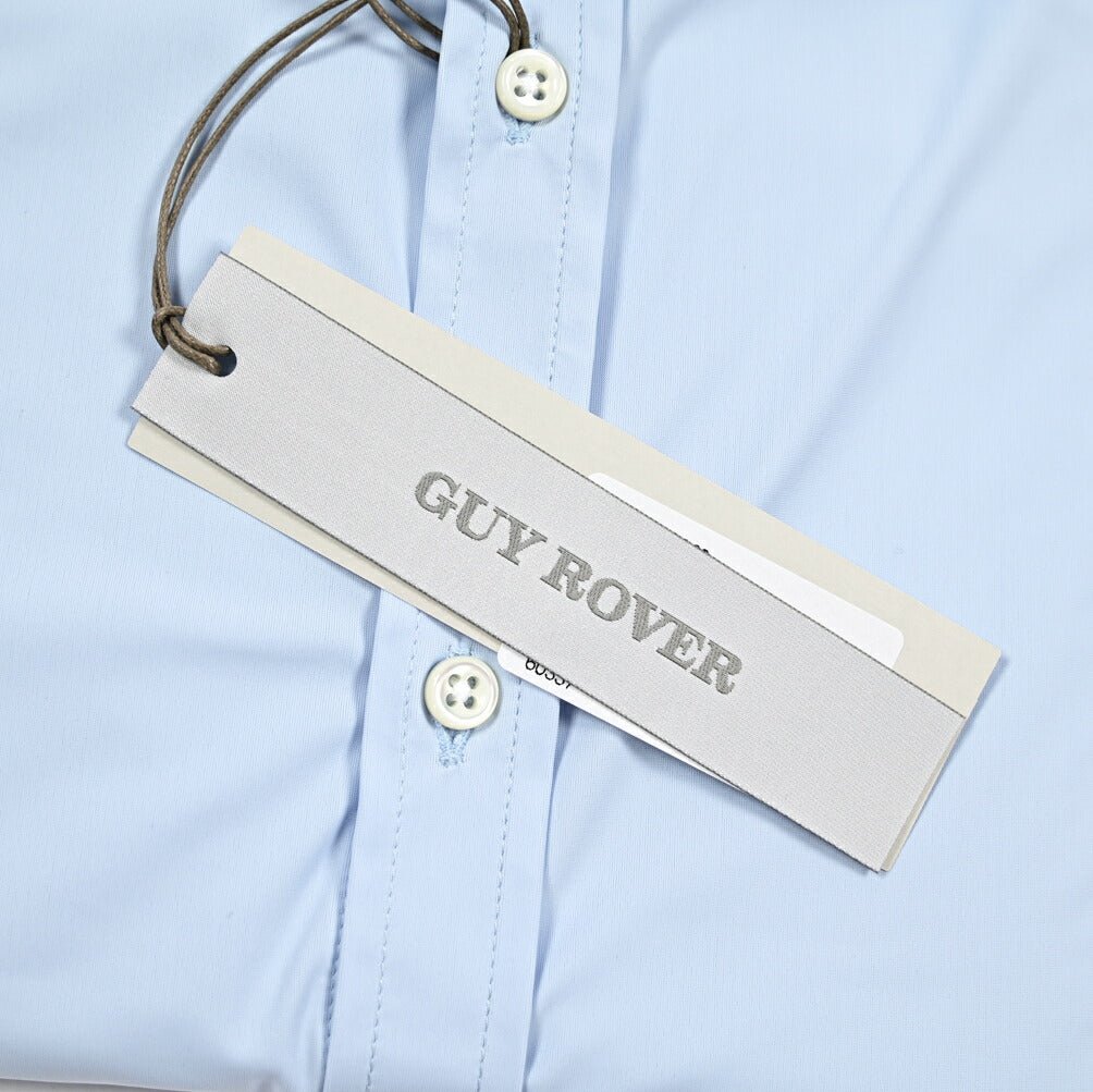 25 - 26AW GUY ROVER ストレッチナイロン ワイドカラードレスシャツ｜427620-37｜GUARDAROBA MILANO OFFICIAL STORE