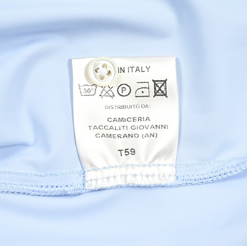 25 - 26AW GUY ROVER ストレッチナイロン ワイドカラードレスシャツ｜427620-37｜GUARDAROBA MILANO OFFICIAL STORE