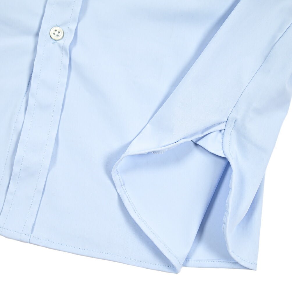 25 - 26AW GUY ROVER ストレッチナイロン ワイドカラードレスシャツ｜427620-37｜GUARDAROBA MILANO OFFICIAL STORE