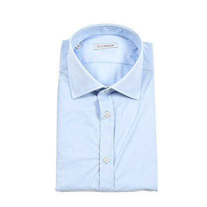 25 - 26AW GUY ROVER ストレッチナイロン ワイドカラードレスシャツ｜427620-37｜GUARDAROBA MILANO OFFICIAL STORE