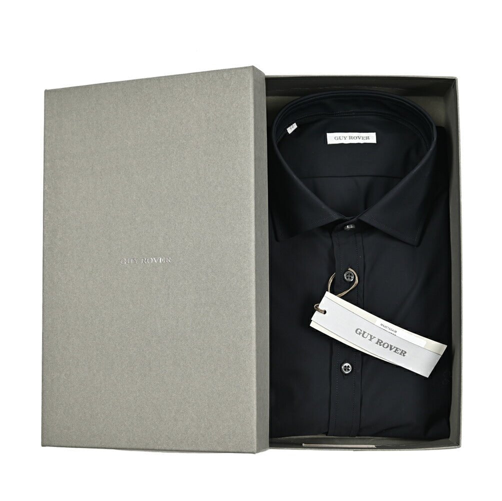 25 - 26AW GUY ROVER ストレッチナイロン ワイドカラードレスシャツ｜427636-37｜GUARDAROBA MILANO OFFICIAL STORE