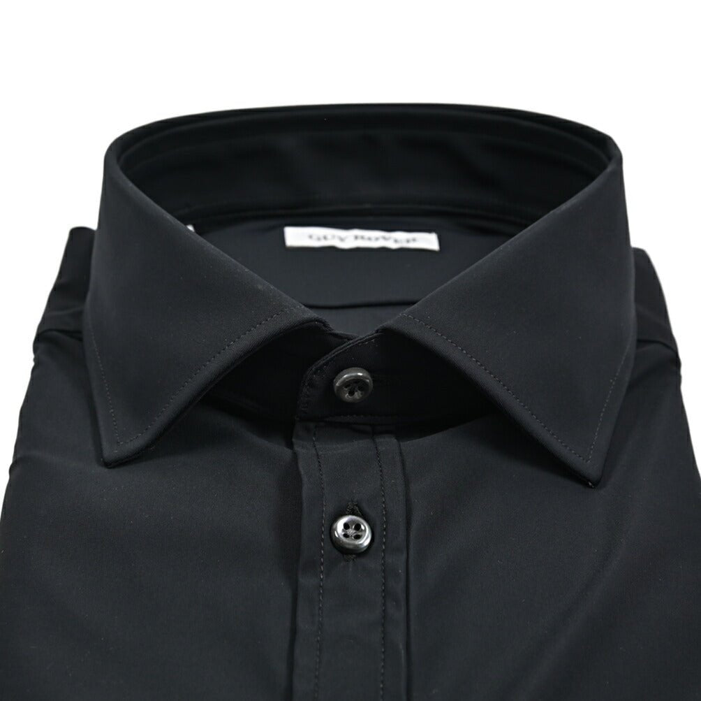 25 - 26AW GUY ROVER ストレッチナイロン ワイドカラードレスシャツ｜427636-37｜GUARDAROBA MILANO OFFICIAL STORE