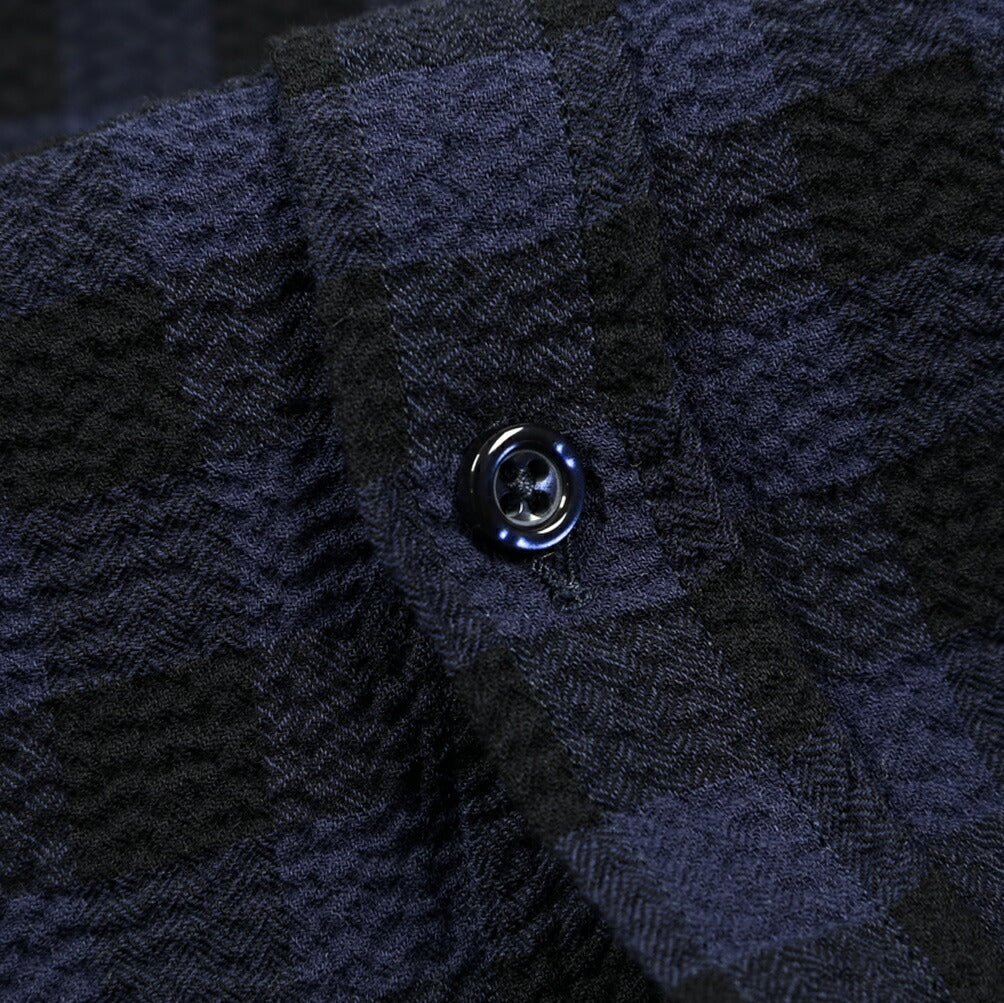 25 - 26AW GUY ROVER ストレッチコットン レギュラーカラーシアサッカーシャツ｜427824-37｜GUARDAROBA MILANO OFFICIAL STORE