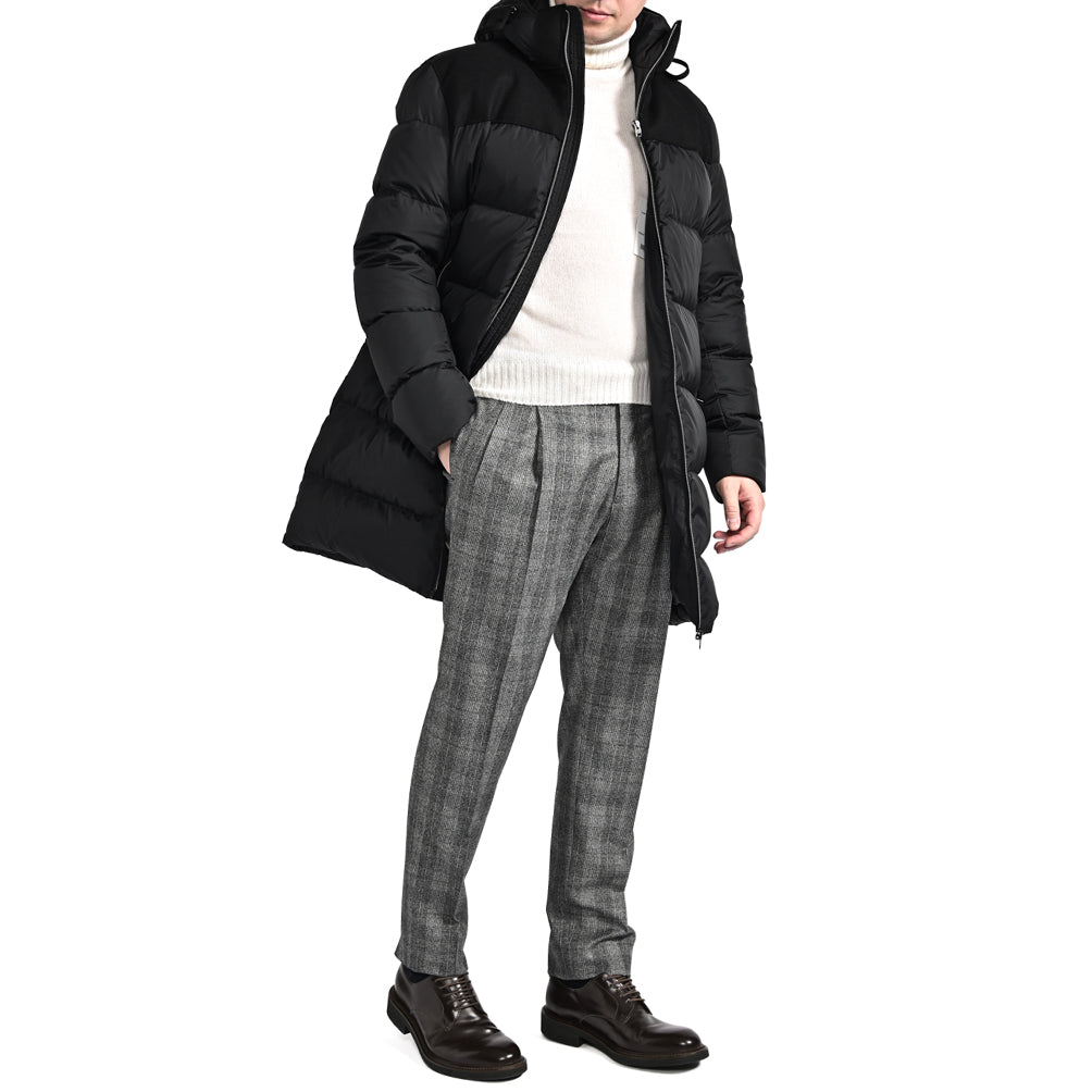 25 - 26AW HERNO ナイロン100% フード付きダウンコート POLAR - TECH｜430894-44｜GUARDAROBA MILANO OFFICIAL STORE