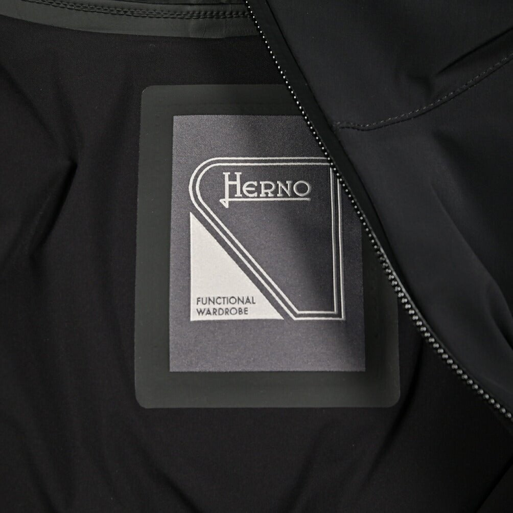25 - 26AW HERNO "FUNCTIONAL WARDROBE" 高機能撥水ナイロン ダウンジャケットフーディー｜425733 - 46｜GUARDAROBA MILANO OFFICIAL STORE