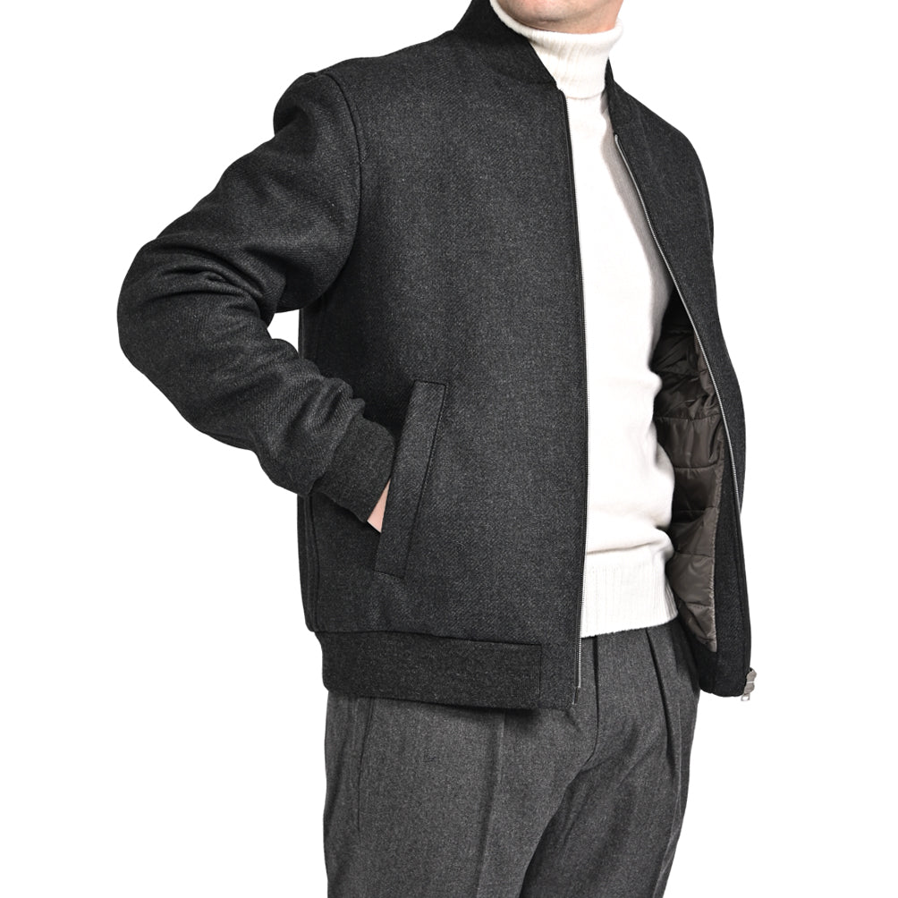 25 - 26AW HERNO MA - 1 中綿ウールブルゾン｜426568-44｜GUARDAROBA MILANO OFFICIAL STORE