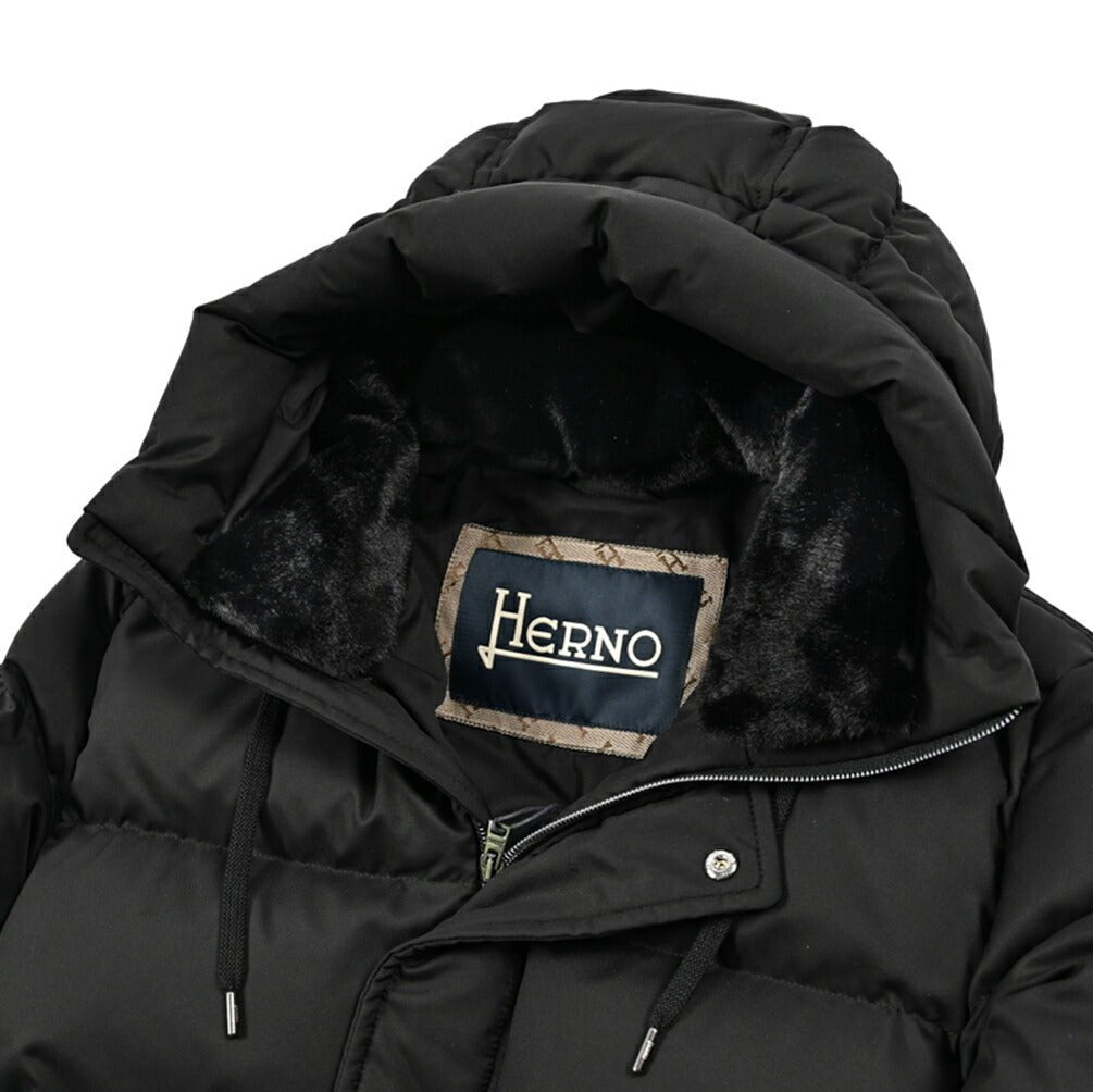 25 - 26AW HERNO POLAR - TECH ポリエステル100% フード付きダウンコート｜427122-48｜GUARDAROBA MILANO OFFICIAL STORE