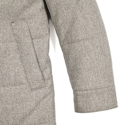 25 - 26AW LENOCI 着脱可能フード付 中綿コート 防水透湿仕様 カノニコ製生地｜434074-44｜GUARDAROBA MILANO OFFICIAL STORE