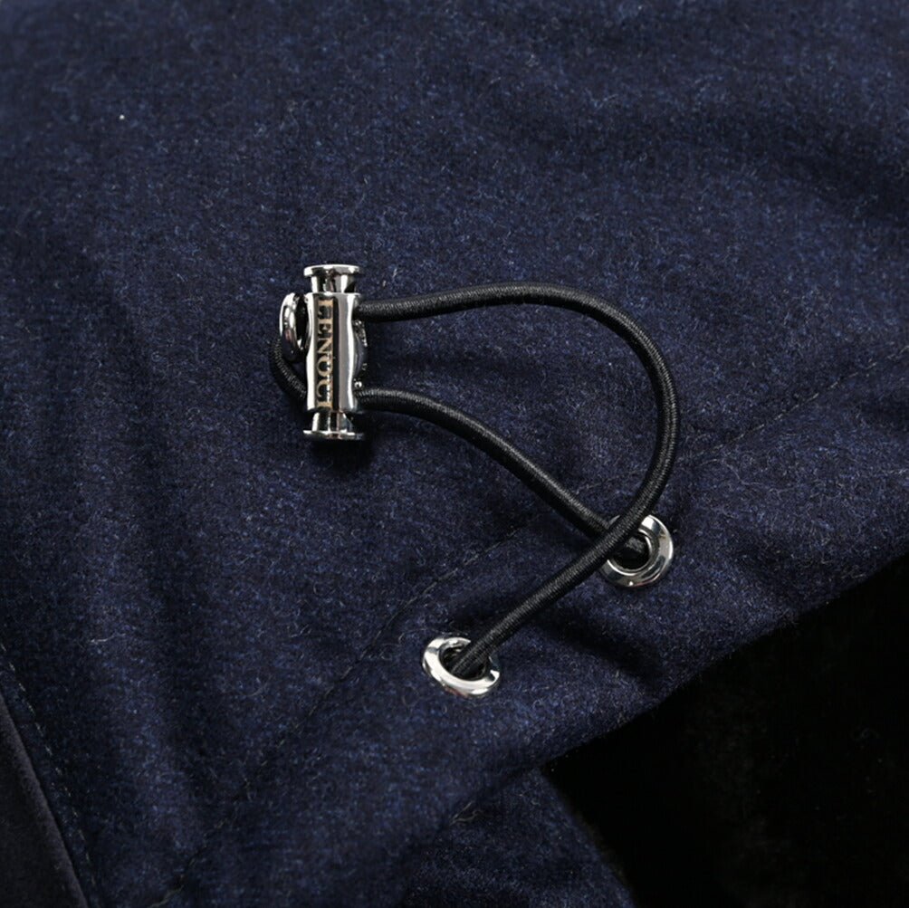 25 - 26AW LENOCI 着脱可能フード付 中綿コート 防水透湿仕様 カノニコ製生地｜434084-44｜GUARDAROBA MILANO OFFICIAL STORE