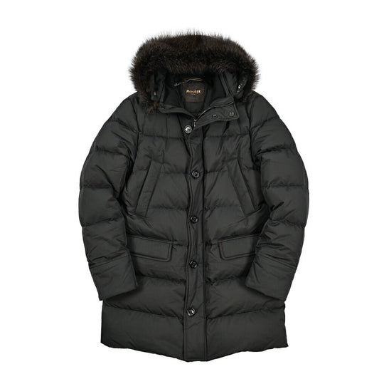25 - 26AW MOORER "BARBIERI WK" ポリエステル100% ダウンコート リアルファーフーディー / ACQUA RESISTANT(撥水)｜424036 - 46｜GUARDAROBA MILANO OFFICIAL STORE