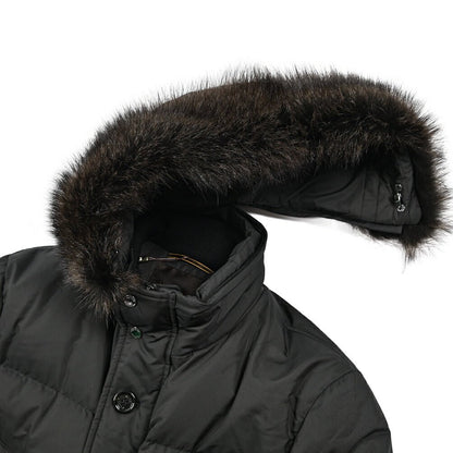 25 - 26AW MOORER "BARBIERI WK" ポリエステル100% ダウンコート リアルファーフーディー / ACQUA RESISTANT(撥水)｜424036 - 46｜GUARDAROBA MILANO OFFICIAL STORE