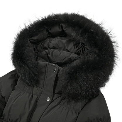 《レディース》25 - 26AW MOORER "BREUIL - FUR - STP" ポリエステル100% ダウンコート リアルファーフーディー / ACQUA PROOF(防水)｜424041 - 38｜GUARDAROBA MILANO OFFICIAL STORE
