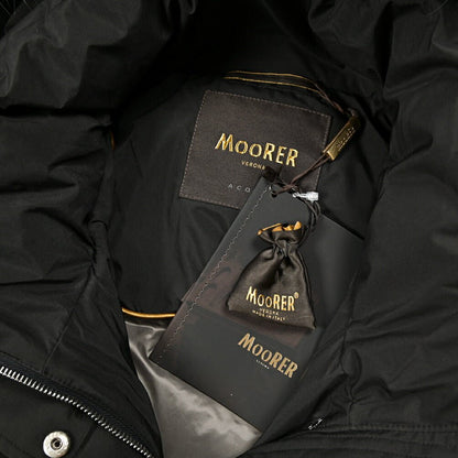 《レディース》25 - 26AW MOORER "BREUIL - FUR - STP" ポリエステル100% ダウンコート リアルファーフーディー / ACQUA PROOF(防水)｜424041 - 38｜GUARDAROBA MILANO OFFICIAL STORE
