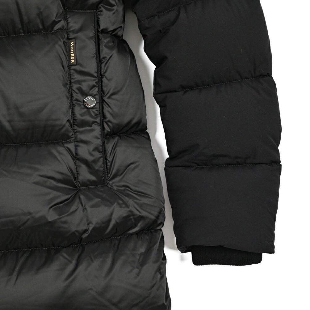 25 - 26AW MOORER "YURAN - SHK" ナイロン100% フード付きダウンコート / ACQUA RESISTANT (撥水)｜426585 - 46｜GUARDAROBA MILANO OFFICIAL STORE