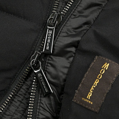 25 - 26AW MOORER "YURAN - SHK" ナイロン100% フード付きダウンコート / ACQUA RESISTANT (撥水)｜426585 - 46｜GUARDAROBA MILANO OFFICIAL STORE