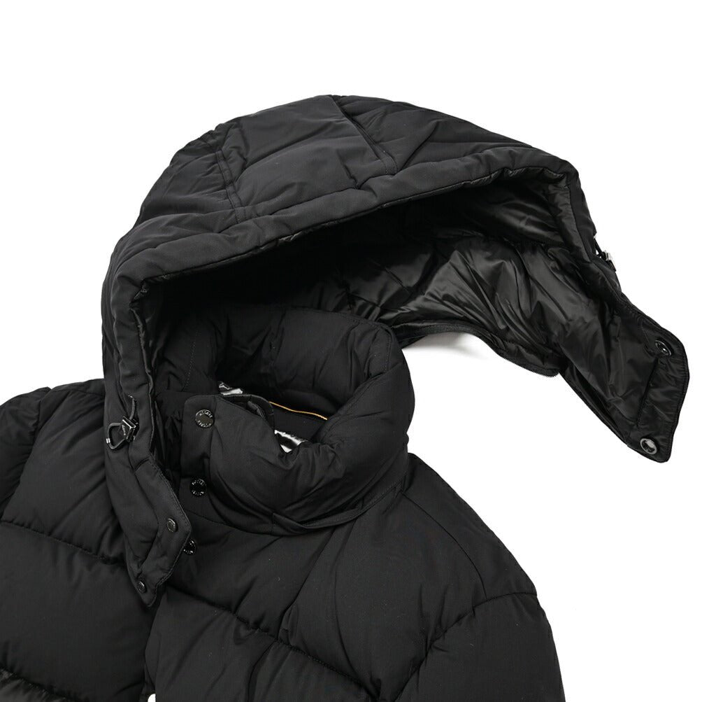 25 - 26AW MOORER "YURAN - SHK" ナイロン100% フード付きダウンコート / ACQUA RESISTANT (撥水)｜426585 - 46｜GUARDAROBA MILANO OFFICIAL STORE