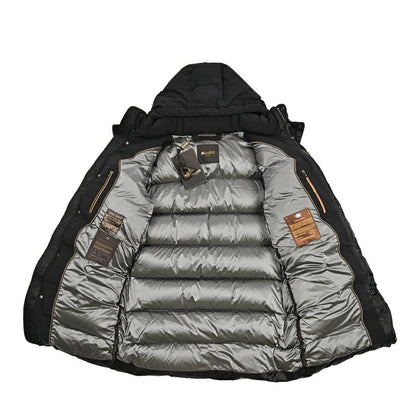 25 - 26AW MOORER "YURAN - SHK" ナイロン100% フード付きダウンコート / ACQUA RESISTANT (撥水)｜426585 - 46｜GUARDAROBA MILANO OFFICIAL STORE
