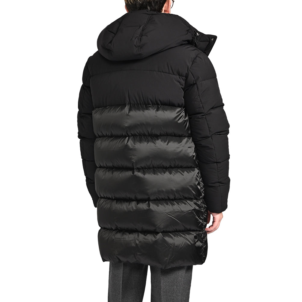 25 - 26AW MOORER "YURAN - SHK" ナイロン100% フード付きダウンコート / ACQUA RESISTANT (撥水)｜426585-46｜GUARDAROBA MILANO OFFICIAL STORE