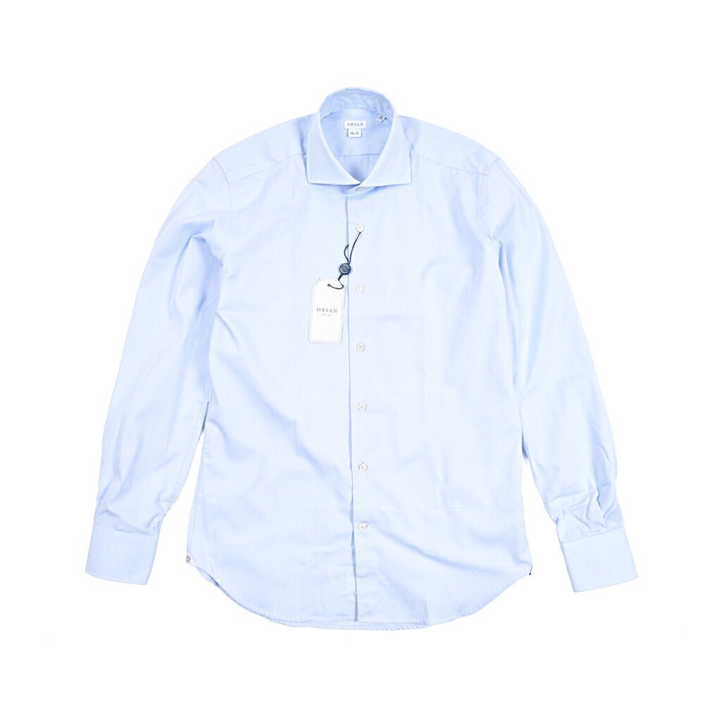 25 - 26AW ORIAN コットン100% ホリゾンタルカラードレスシャツ｜427000-39｜GUARDAROBA MILANO OFFICIAL STORE