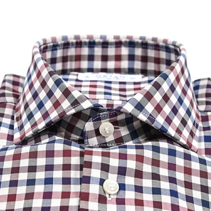 25 - 26AW ORIAN Vintage Classic コットン100% ホリゾンタルカラードレスシャツ｜431724-38｜GUARDAROBA MILANO OFFICIAL STORE