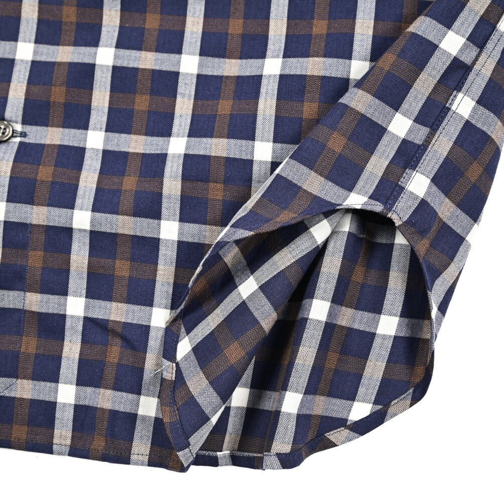 25 - 26AW ORIAN Vintage Classic コットン100% ホリゾンタルカラードレスシャツ｜431760-38｜GUARDAROBA MILANO OFFICIAL STORE