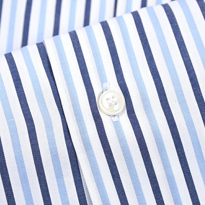 25 - 26AW ORIAN Vintage Classic コットン100% ホリゾンタルカラードレスシャツ｜431806-38｜GUARDAROBA MILANO OFFICIAL STORE