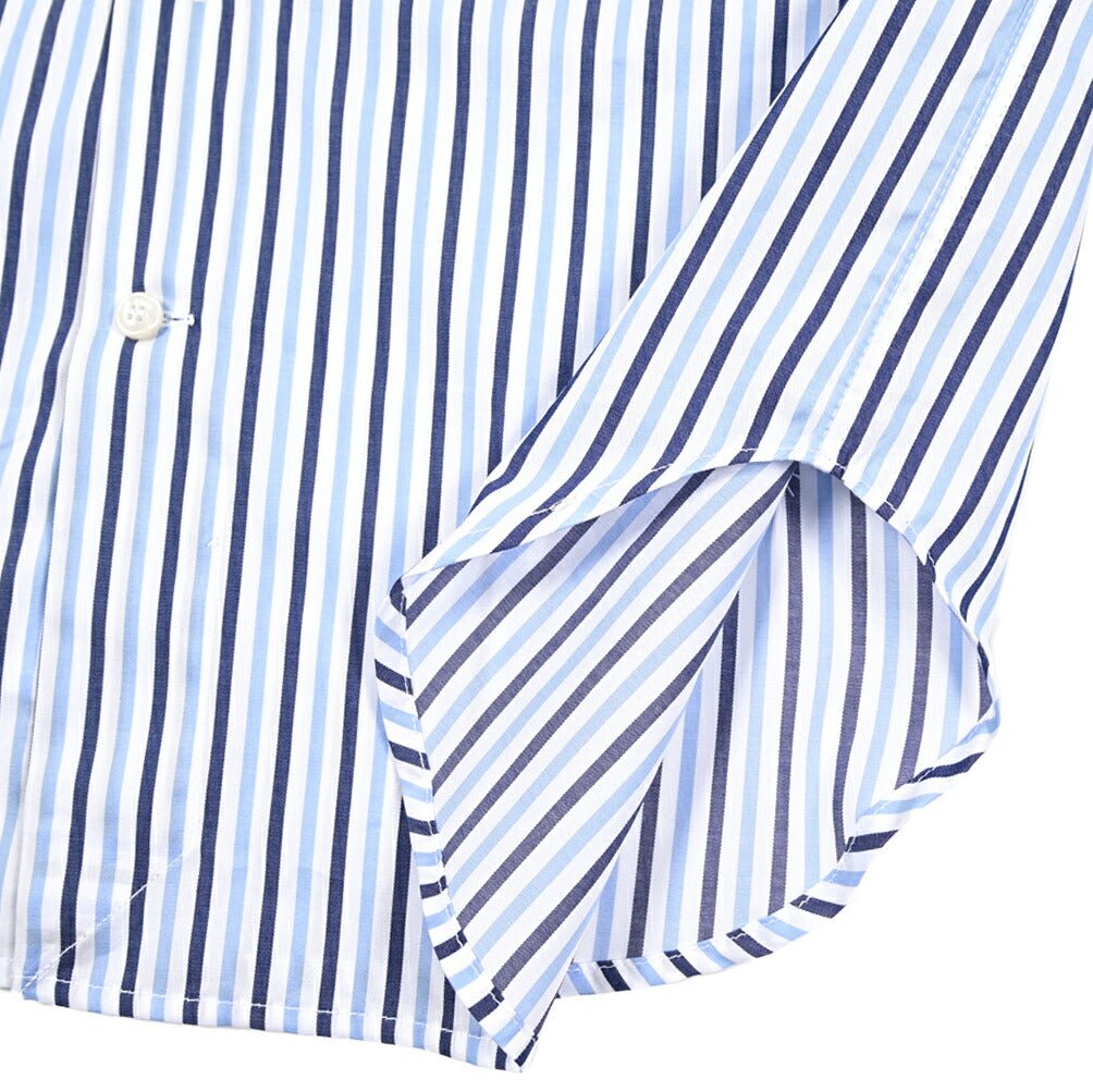 25 - 26AW ORIAN Vintage Classic コットン100% ホリゾンタルカラードレスシャツ｜431806-38｜GUARDAROBA MILANO OFFICIAL STORE