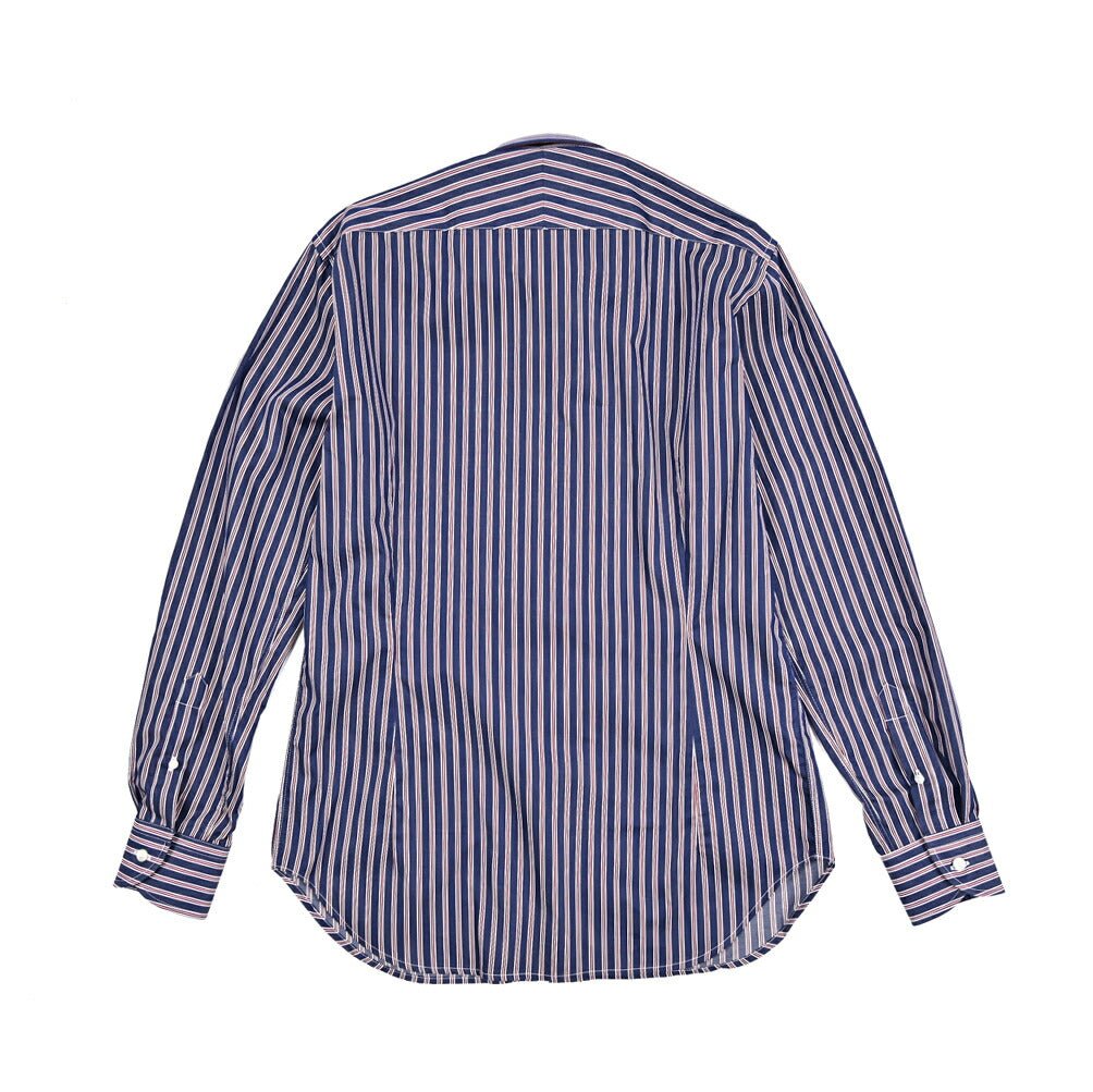 25 - 26AW ORIAN Vintage Classic コットン100% ホリゾンタルカラードレスシャツ｜431814-38｜GUARDAROBA MILANO OFFICIAL STORE