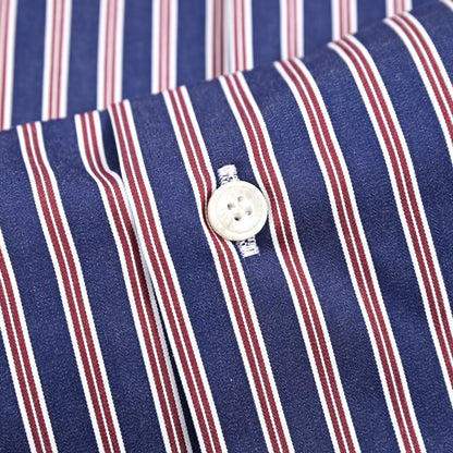 25 - 26AW ORIAN Vintage Classic コットン100% ホリゾンタルカラードレスシャツ｜431814-38｜GUARDAROBA MILANO OFFICIAL STORE