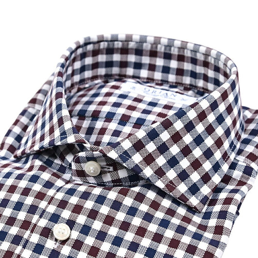 25 - 26AW ORIAN Vintage Classic コットン100% ホリゾンタルカラードレスシャツ｜431835-38｜GUARDAROBA MILANO OFFICIAL STORE