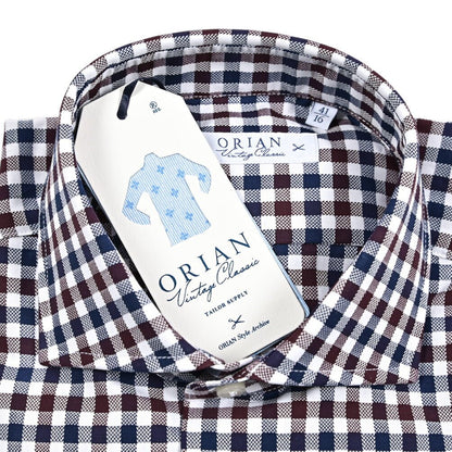 25 - 26AW ORIAN Vintage Classic コットン100% ホリゾンタルカラードレスシャツ｜431835-38｜GUARDAROBA MILANO OFFICIAL STORE
