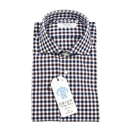 25 - 26AW ORIAN Vintage Classic コットン100% ホリゾンタルカラードレスシャツ｜431835-38｜GUARDAROBA MILANO OFFICIAL STORE