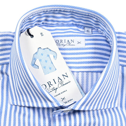 25 - 26AW ORIAN Vintage Classic コットン100% ホリゾンタルカラードレスシャツ｜431881-38｜GUARDAROBA MILANO OFFICIAL STORE