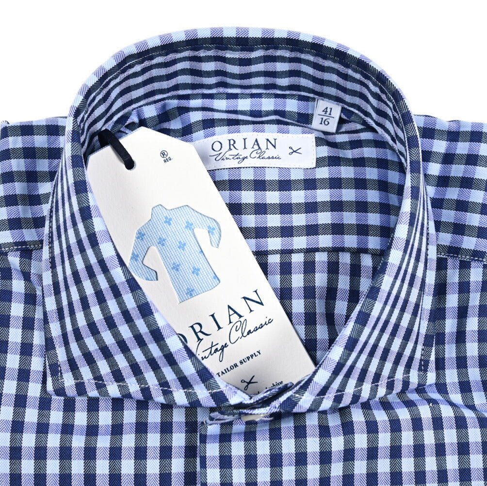 ORIAN オリアン シャンブレー ドレスシャツ L slimfit イタリア製 新春セール｜ORIAN オリアン / Vintage Classic コットン100