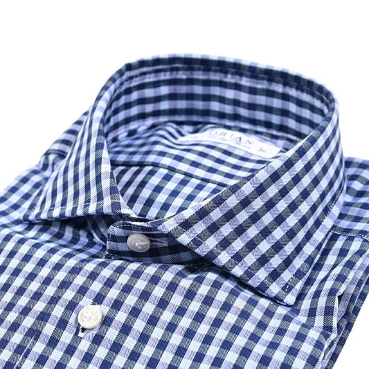 25 - 26AW ORIAN Vintage Classic コットン100% ホリゾンタルカラードレスシャツ｜431917-38｜GUARDAROBA MILANO OFFICIAL STORE