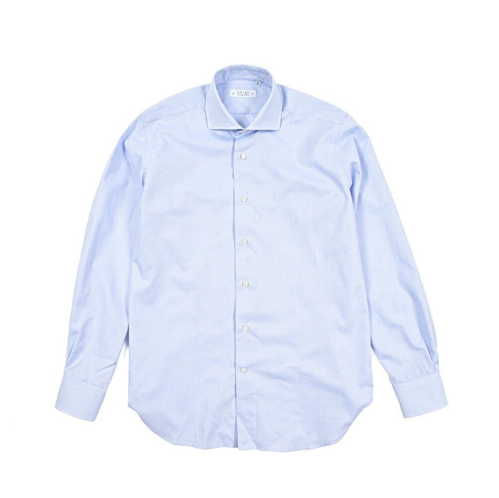25 - 26AW ORIAN Vintage Classic コットン100% ホリゾンタルカラードレスシャツ｜431968-38｜GUARDAROBA MILANO OFFICIAL STORE