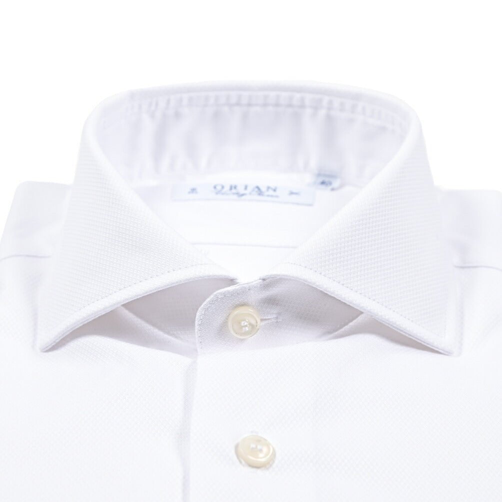 25 - 26AW ORIAN Vintage Classic コットン100% ホリゾンタルカラードレスシャツ｜432116-38｜GUARDAROBA MILANO OFFICIAL STORE